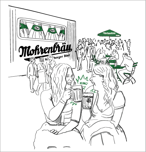 Mohrenbr�u Illustration