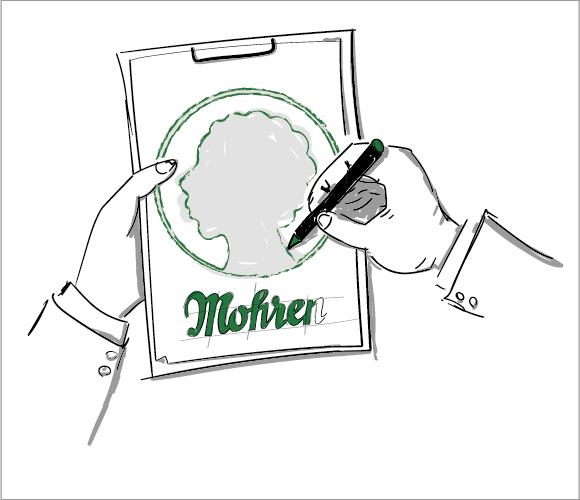 Mohrenbr�u Illustration
